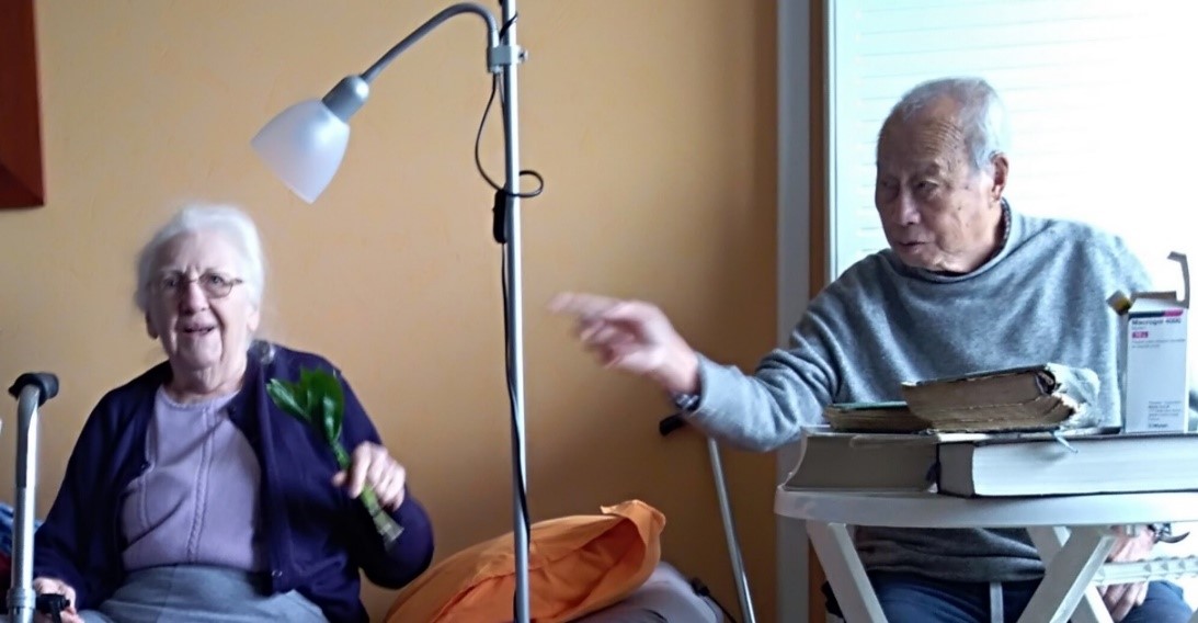 illustration seniors, vieux...